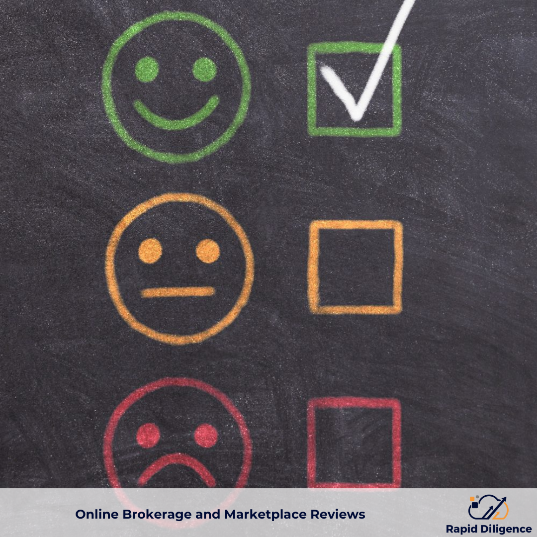 Online Brokerage and Marketplace Reviews