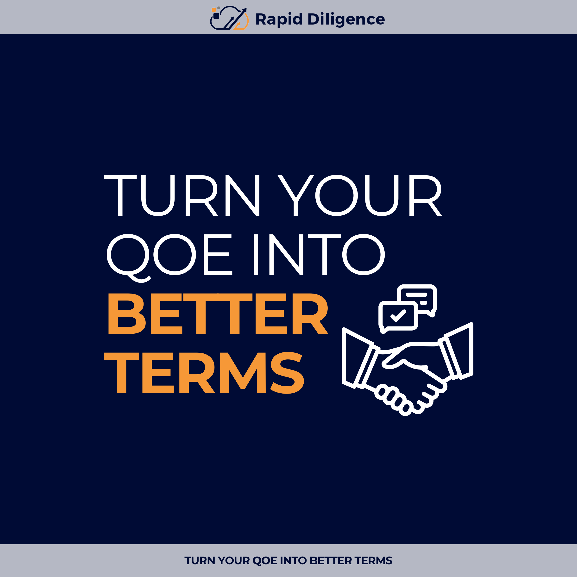 Turn Your QoE Into Better Terms